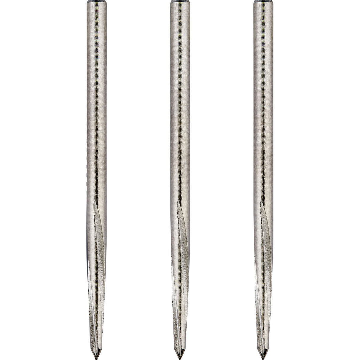 Unicorn Volute Dart Points - Steel Tip - Smooth - Silver