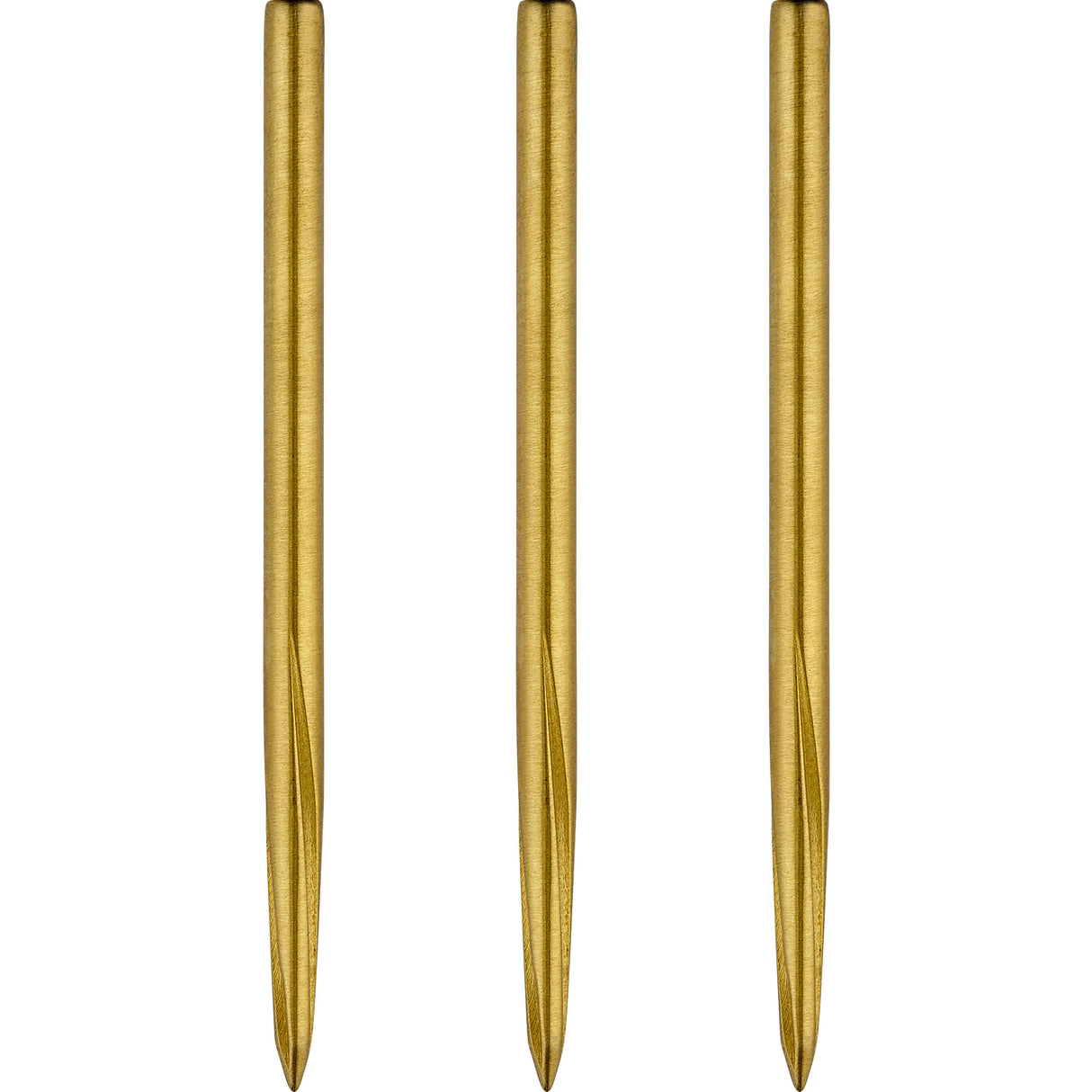 Unicorn Volute Dart Points - Steel Tip - Smooth - Gold