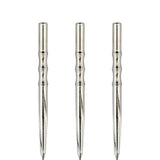 Unicorn Volute Dart Points - Steel Tip - Scalloped - Silver