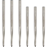 Unicorn Volute Dart Points - Steel Tip - Smooth - Silver