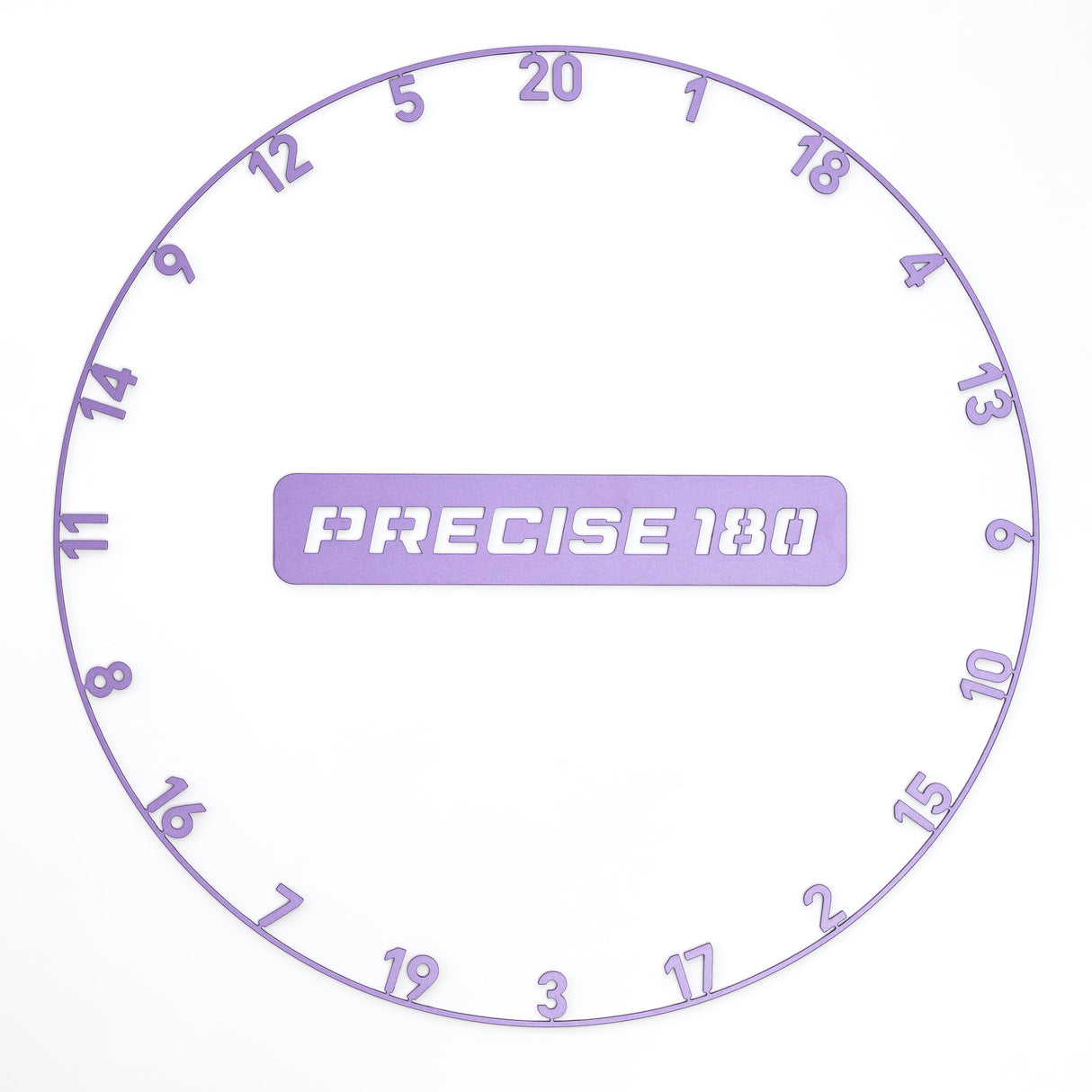 Precise 180 Number Ring - One-Piece - Colours