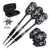 Viper Desperado Darts - Soft Tip - 80% - inc Extras - D1 - Tri-Knurl - Black