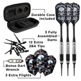 Viper Desperado Darts - Soft Tip - 80% - inc Extras - D2 - Micro Grip - Black