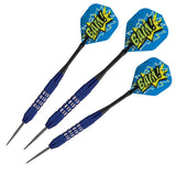 Viper Comix Darts - Steel Tip - Coated Alloy - Cut Grooves - inc Extras - Blue