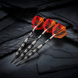 Viper The Freak Darts - Steel Tip - Nickel Silver - with Spinster Shafts - F1 - Black Tri-Knurl