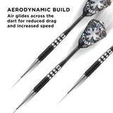 Viper Desperado Darts - Steel Tip - 80% - inc Extras - D1 - Micro Grip - Black