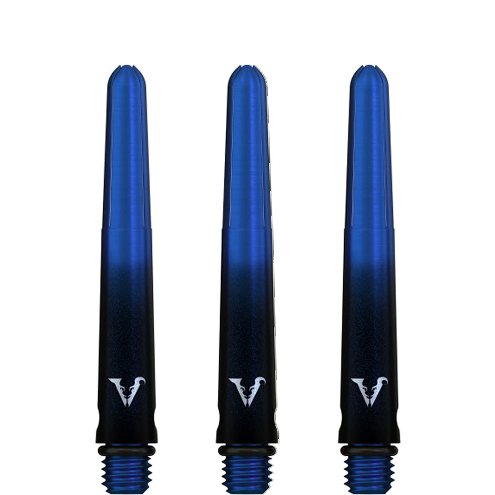 Viper Viperlock Aluminium Dart Shafts - inc O-Rings and Locking Pin - Black & Blue