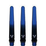 Viper Viperlock Aluminium Dart Shafts - inc O-Rings and Locking Pin - Black & Blue