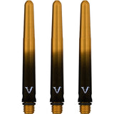 Viper Viperlock Aluminium Dart Shafts - inc O-Rings and Locking Pin - Black & Gold