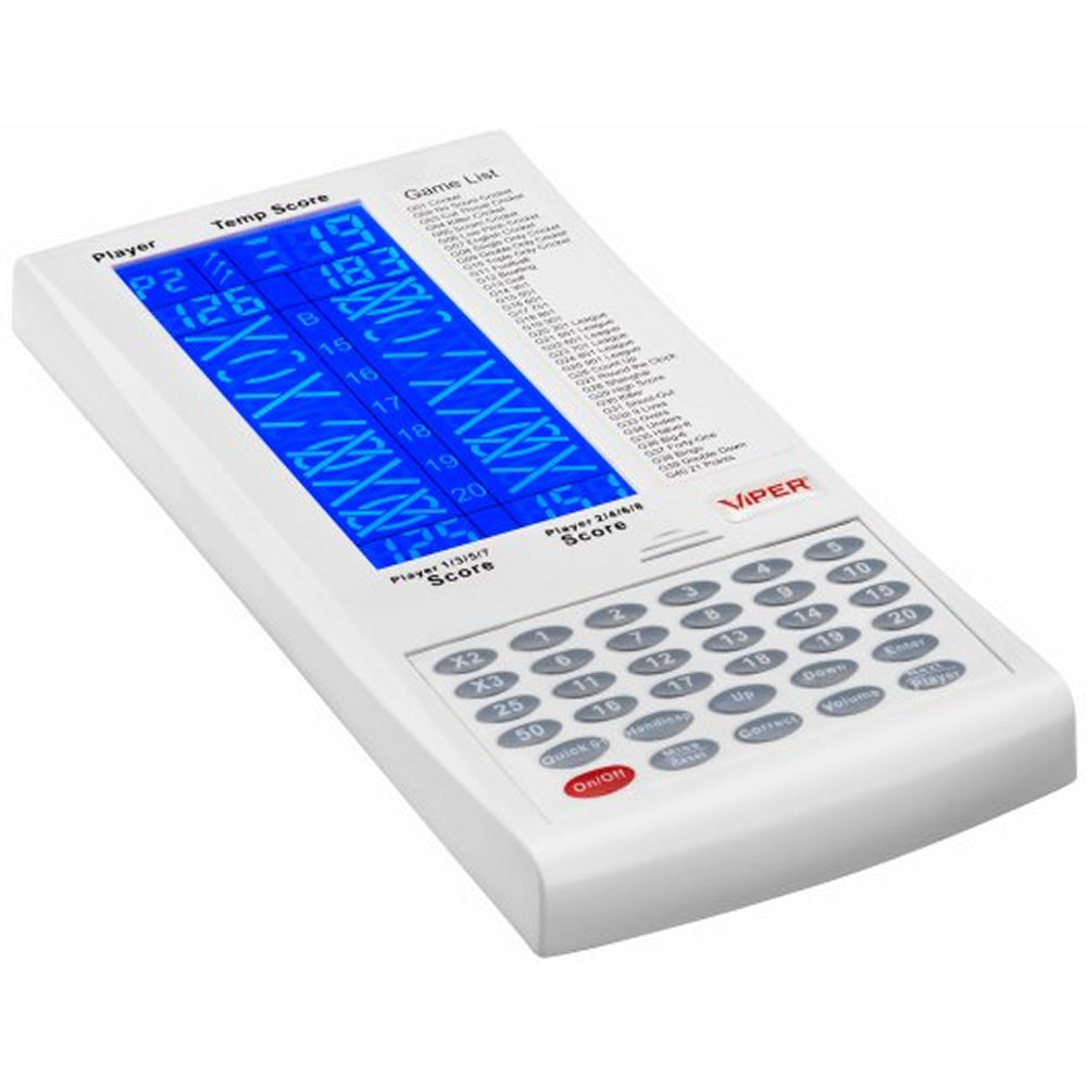 Viper ProScore Touchpad Scorer - 40 Games - Electronic Darts Scoring