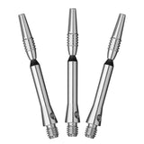 Viper Spinster Dart Shafts - Rotating Top - Silver