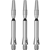 Viper Spinster Dart Shafts - Rotating Top - Silver