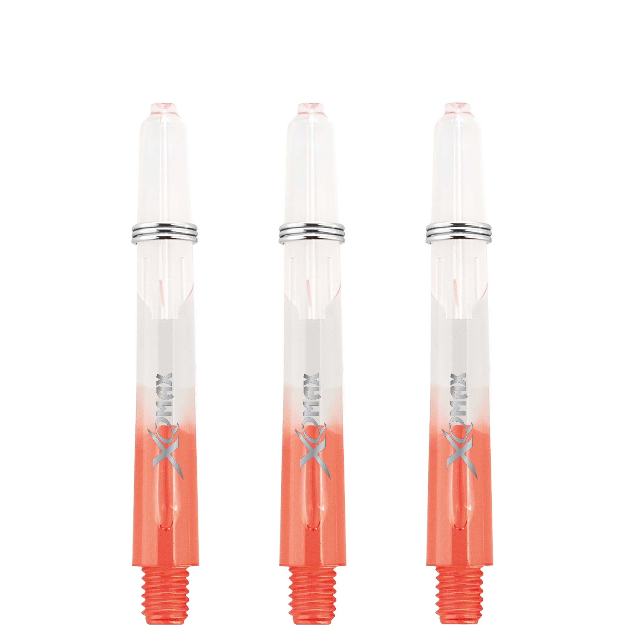 XQMax Gradient Polycarbonate Dart Shafts - with Logo - includes Spring
