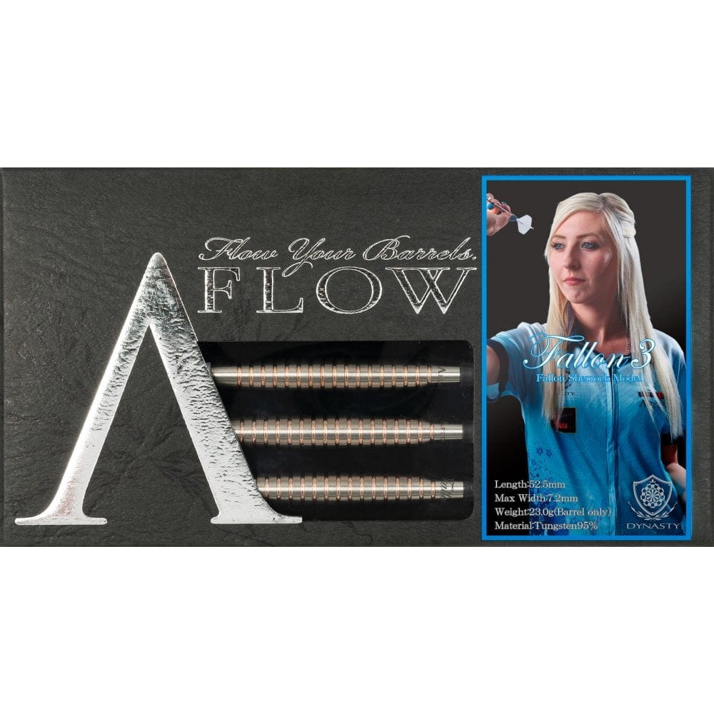 Dynasty Darts - Soft Tip Darts - Black Line CT - Fallon Sherrock - Pink Gold - Fallon 3 23g