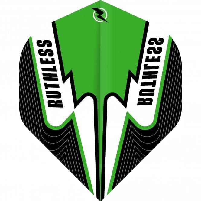 Ruthless - Power Surge - Dart Flights - No2 - Std Green