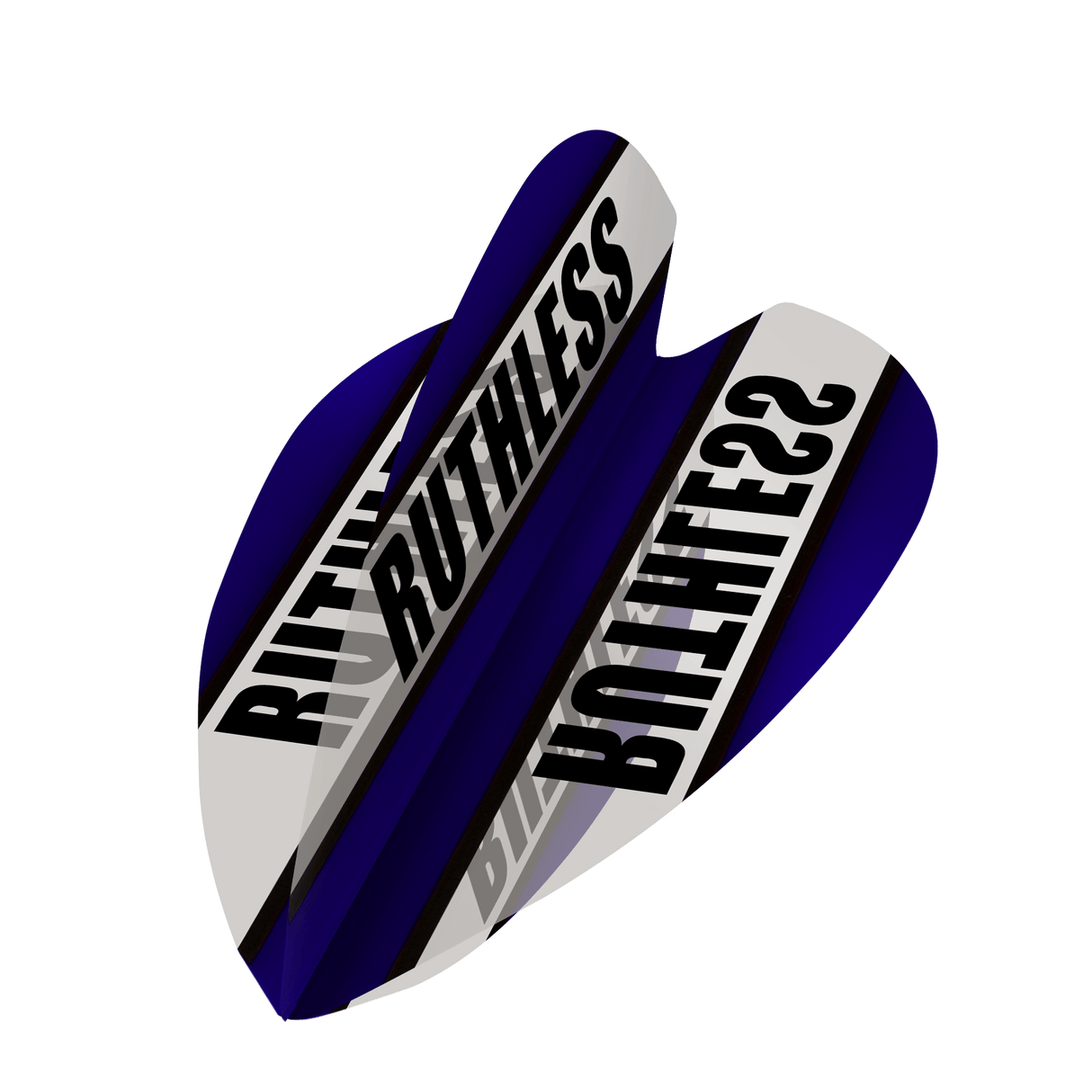 Ruthless - Clear Panel - Dart Flights - 100 Micron - Retro