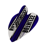 Ruthless - Clear Panel - Dart Flights - 100 Micron - Retro