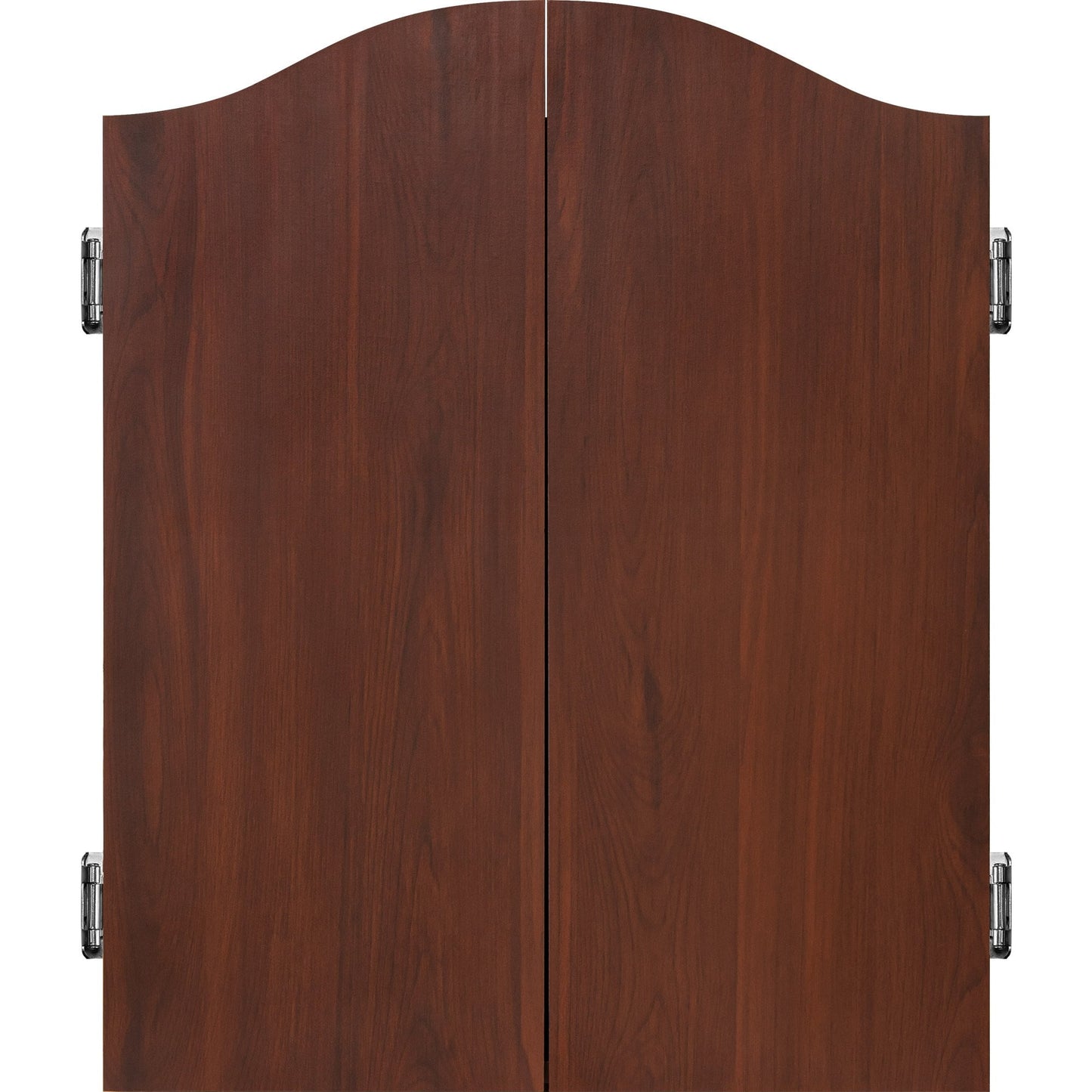 Mission Dartboard Cabinet - Deluxe Quality - Plain Sedona Red