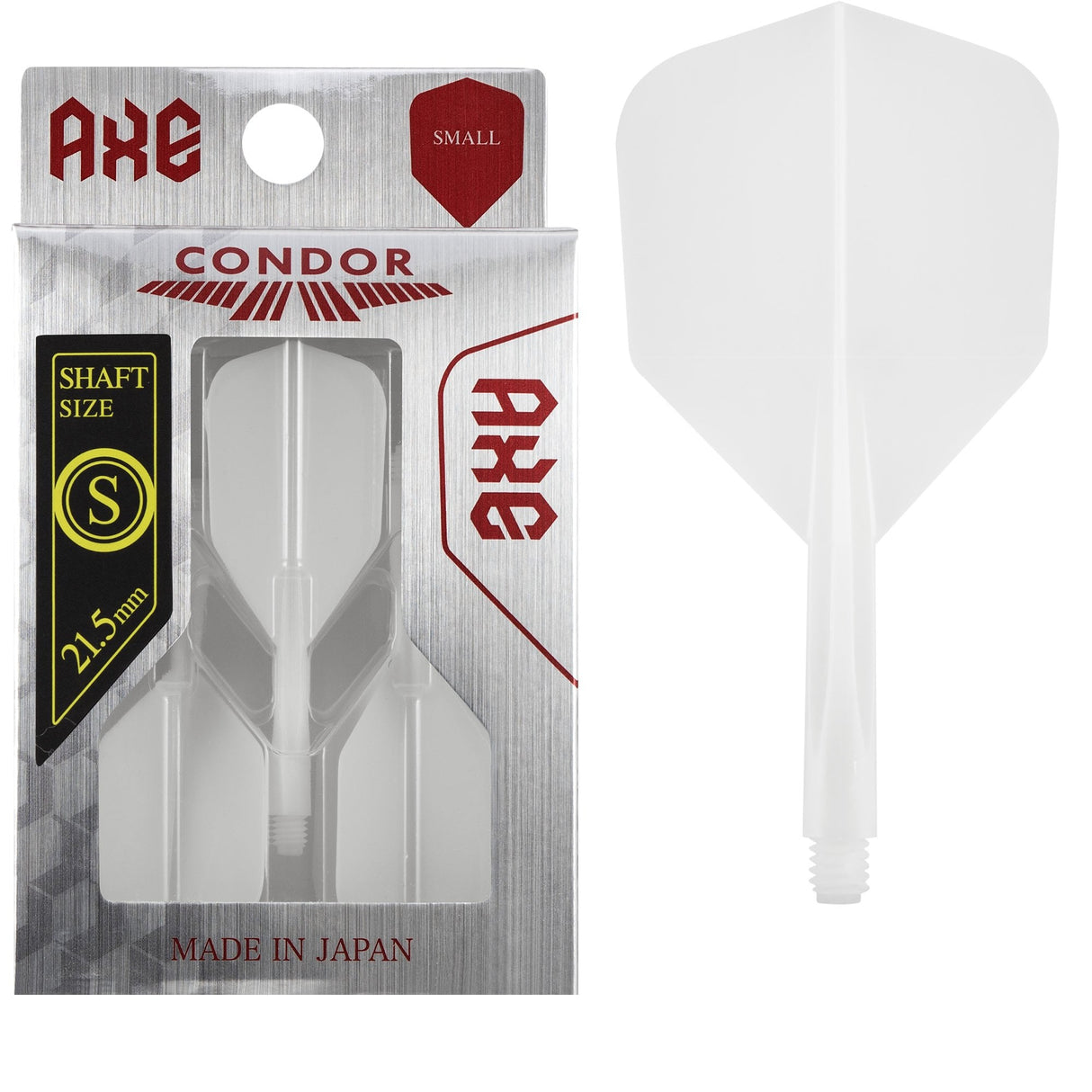 Condor AXE Dart Flights - Small - White