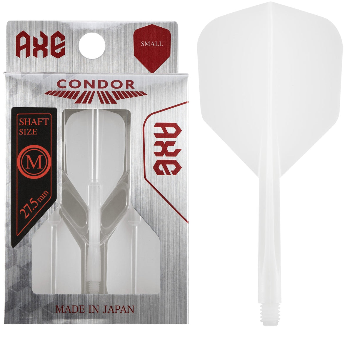 Condor AXE Dart Flights - Small - White