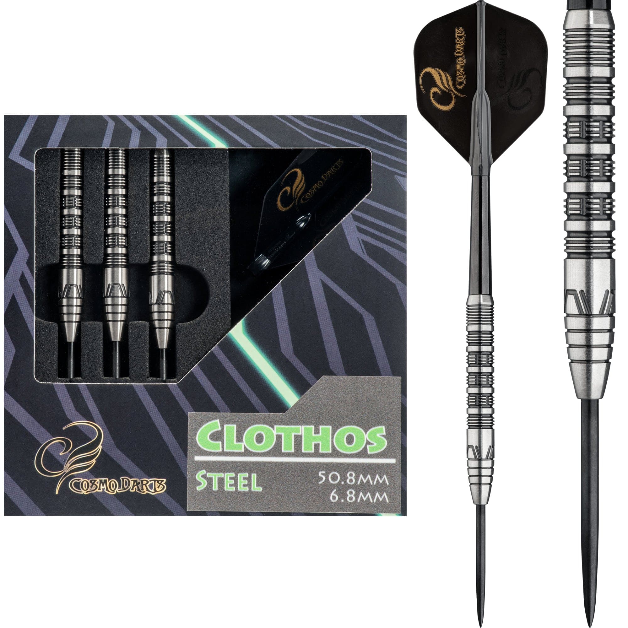 Cosmo Darts - DC Label - Steel Tip Tungsten - Clothos