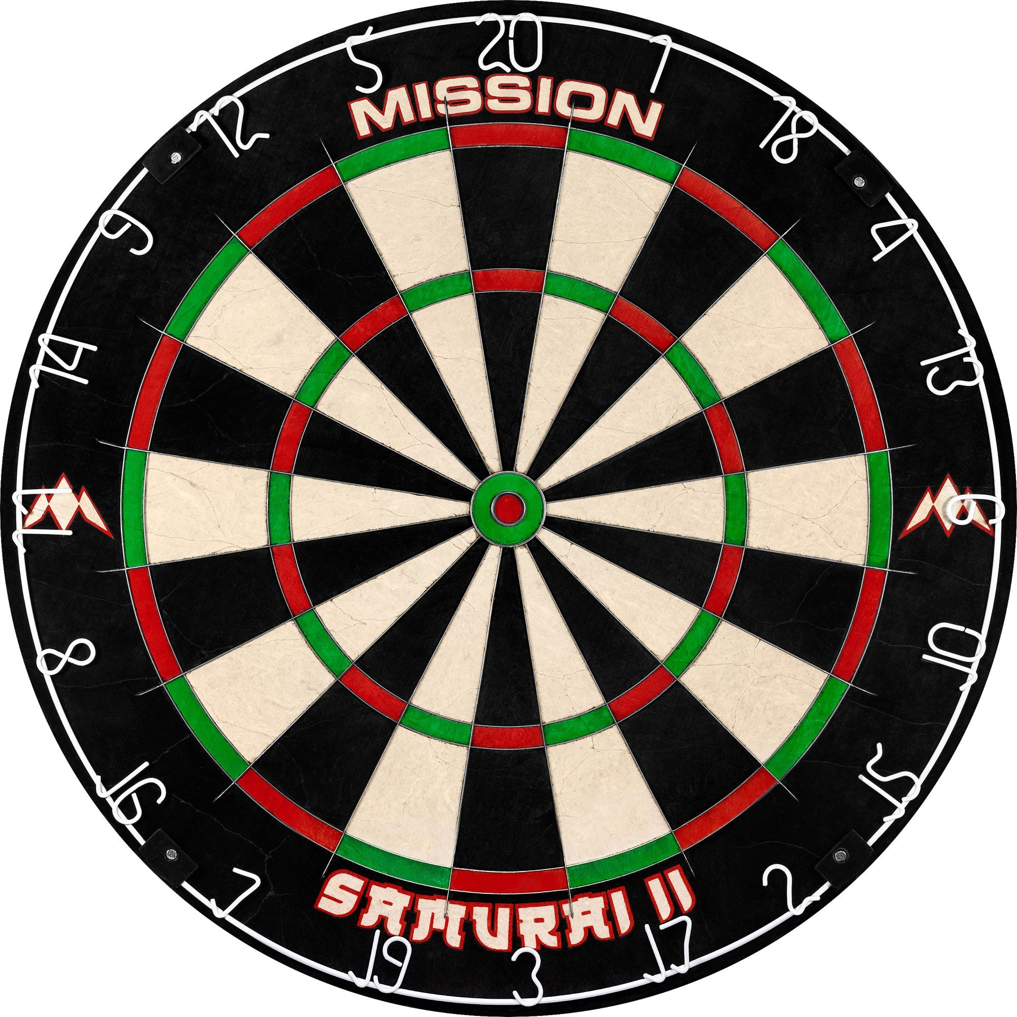 Mission Samurai II Dartboard - Ultra Thin Wire
