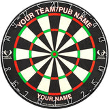 DARTS CORNER Personalised Dartboard - Perfect For Pubs, Clubs And Man Caves