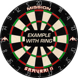 Designa Metal Number Ring - for Dartboards - Complete Outer Ring