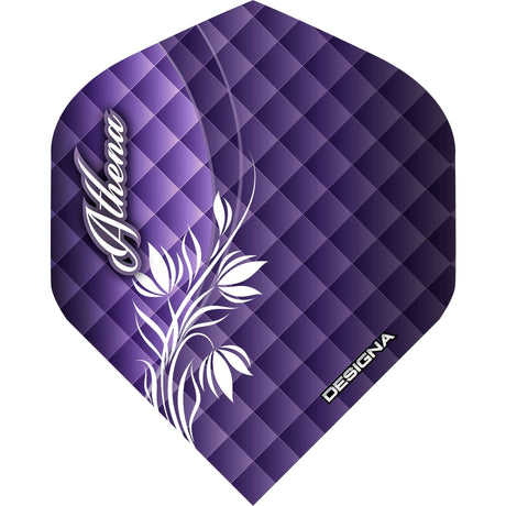 Designa Athena Dart Flights - 100 Micron - No2 - Std - Light Purple