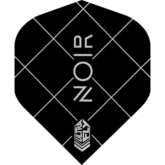 Unicorn Ultrafly Dart Flights - 100 - Big Wing - Noir Dot