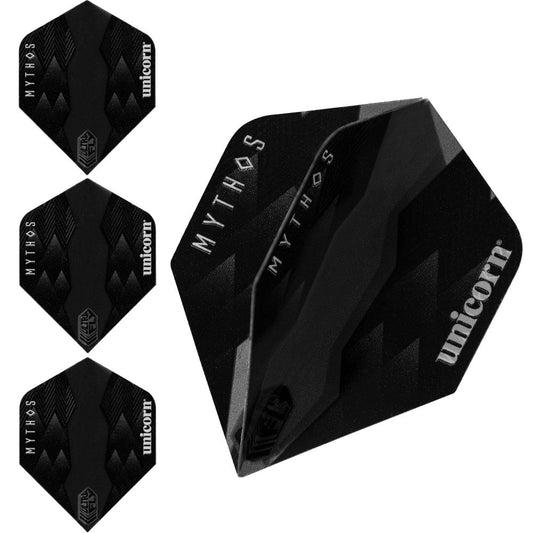 Unicorn Ultrafly Dart Flights - Big Wing - Mythos - Hydra - Grey