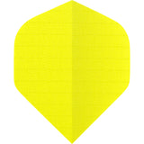 Designa Dart Flights - Fabric Rip Stop Nylon - Longlife - Std No2 Fluro Yellow