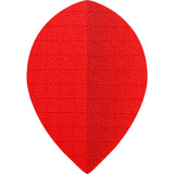 Designa Dart Flights - Fabric Rip Stop Nylon - Longlife - Pear Red