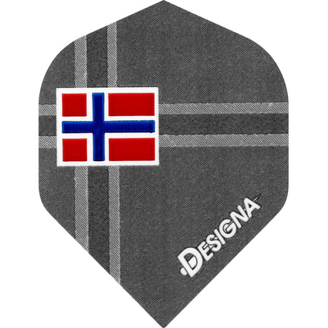 Designa Dart Flights - Extra Strong - Std - Norway