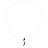 Dart Flights - Poly Plain Original - Kite White