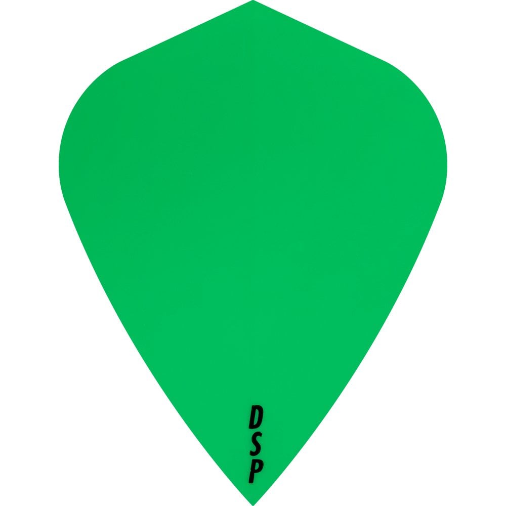 Dart Flights - Poly Plain Original - Kite Green