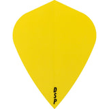 Dart Flights - Poly Plain Original - Kite Yellow
