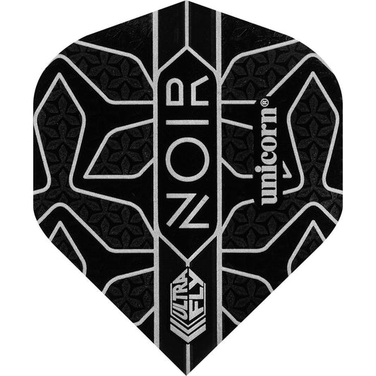 Unicorn Ultrafly Dart Flights - 100 - Big Wing - Noir Star