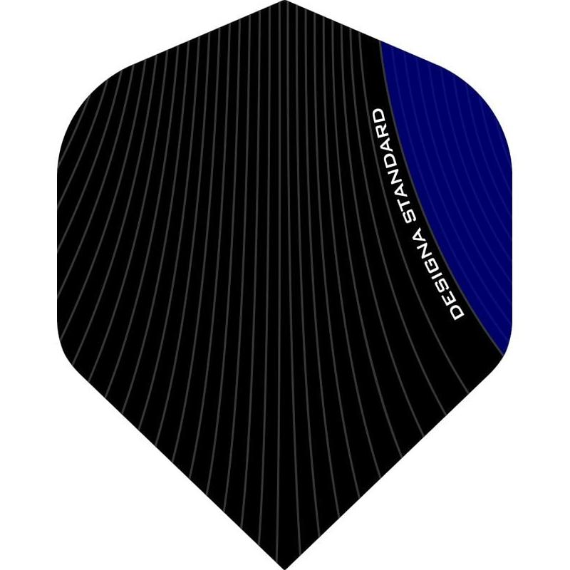 Designa Infusion Dart Flights - 100 Micron - Std Blue