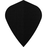 Designa Dart Flights - Fabric Rip Stop Nylon - Longlife - Kite Black