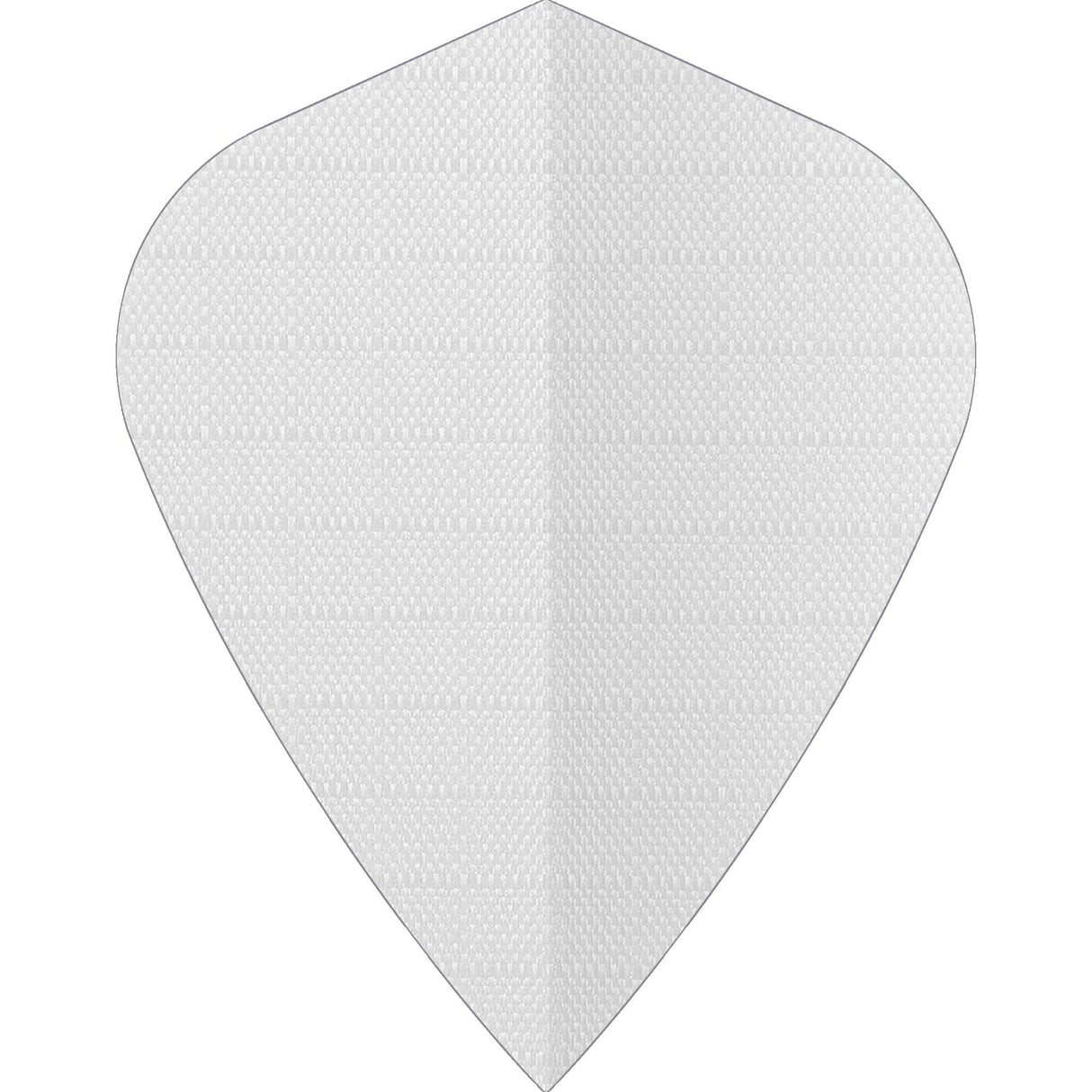 Designa Dart Flights - Fabric Rip Stop Nylon - Longlife - Kite White