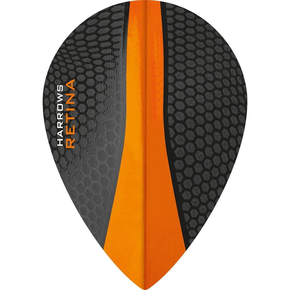Harrows Retina Dart Flights - Pear Orange