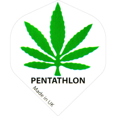 Pentathlon Dart Flights - Extra Strong - Std - Cannabis White
