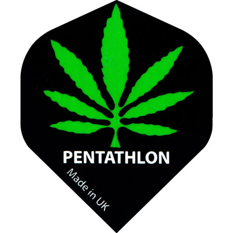 Pentathlon Dart Flights - Extra Strong - Std - Cannabis Black