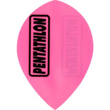 Dart Flights - Pentathlon Colours - Extra Strong - Pear Pink