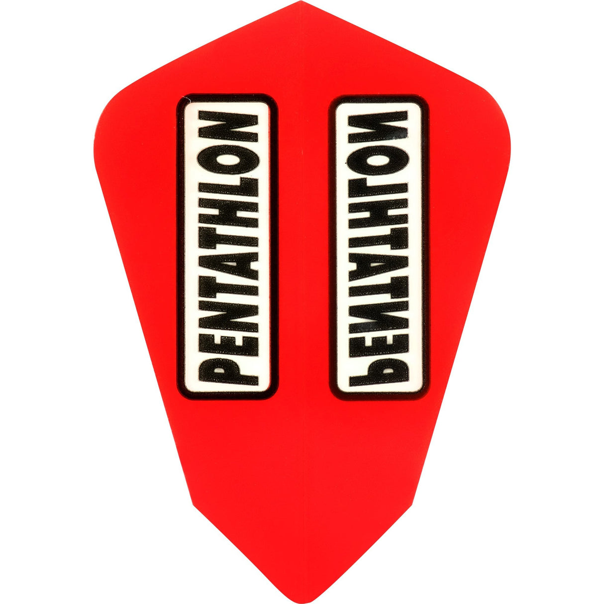 Dart Flights - Pentathlon Colours - Extra Strong - Fantail Red
