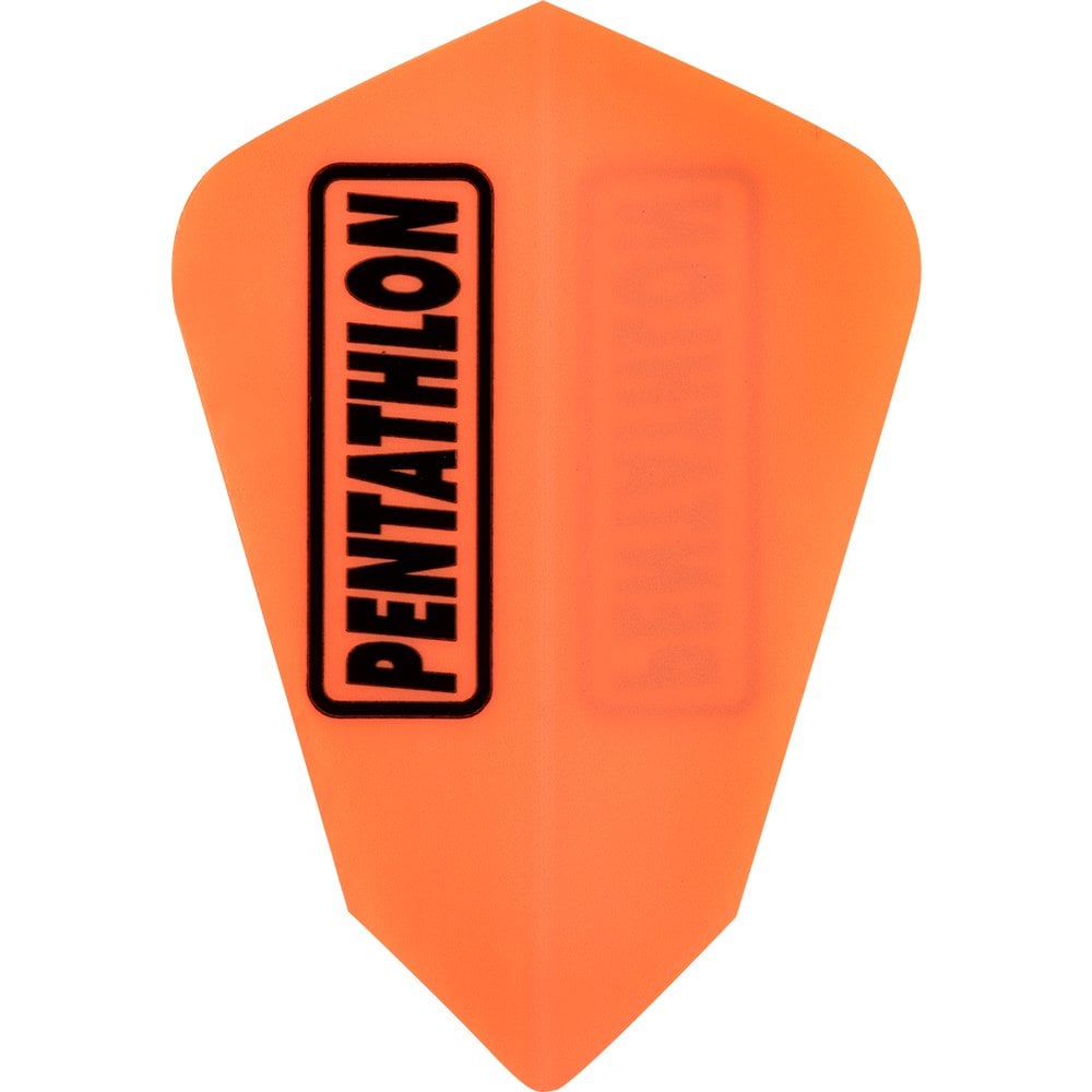 Dart Flights - Pentathlon Colours - Extra Strong - Fantail Orange