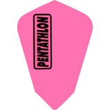 Dart Flights - Pentathlon Colours - Extra Strong - Fantail Pink