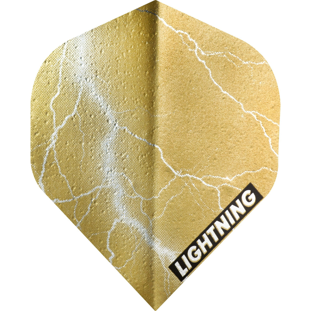 McKicks Lightning Dart Flights - Metallic - Std Gold