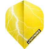 McKicks Lightning Dart Flights - Metallic - Std Yellow